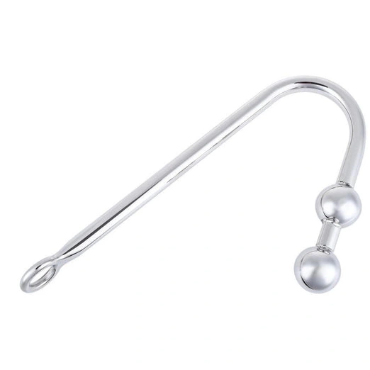 Hook 4417 Pleasurable Stainless Two Balls Anal Steel 0731